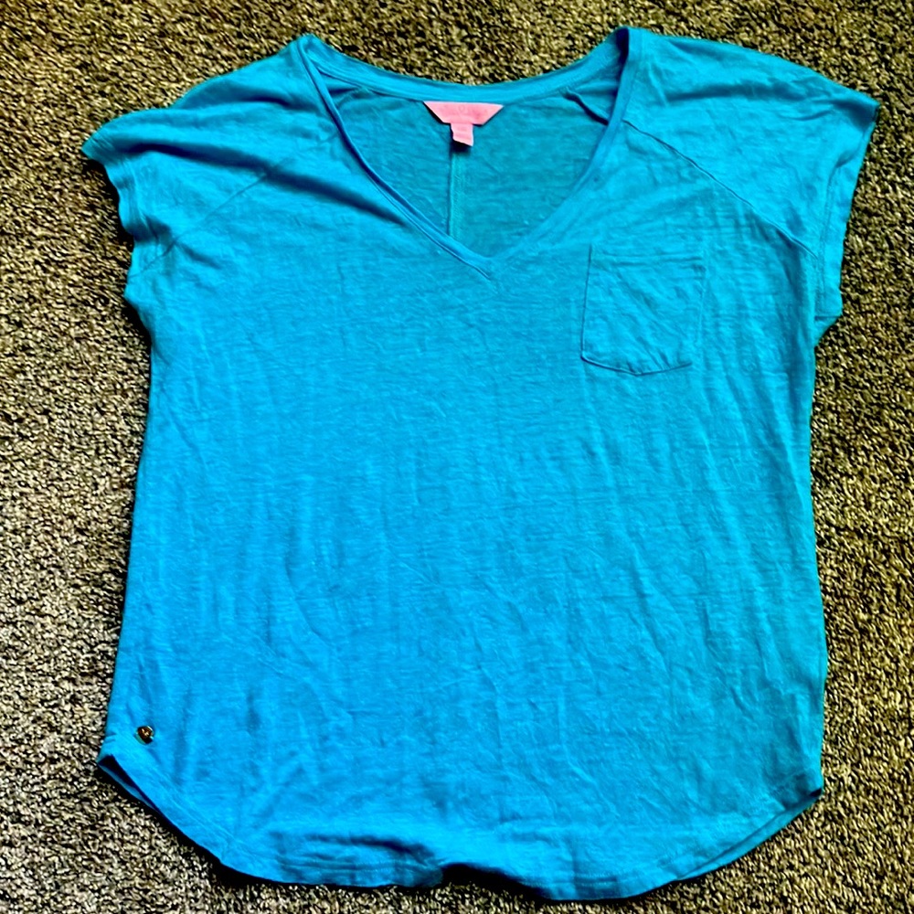 Lily Pulitzer Blue XXS Tee